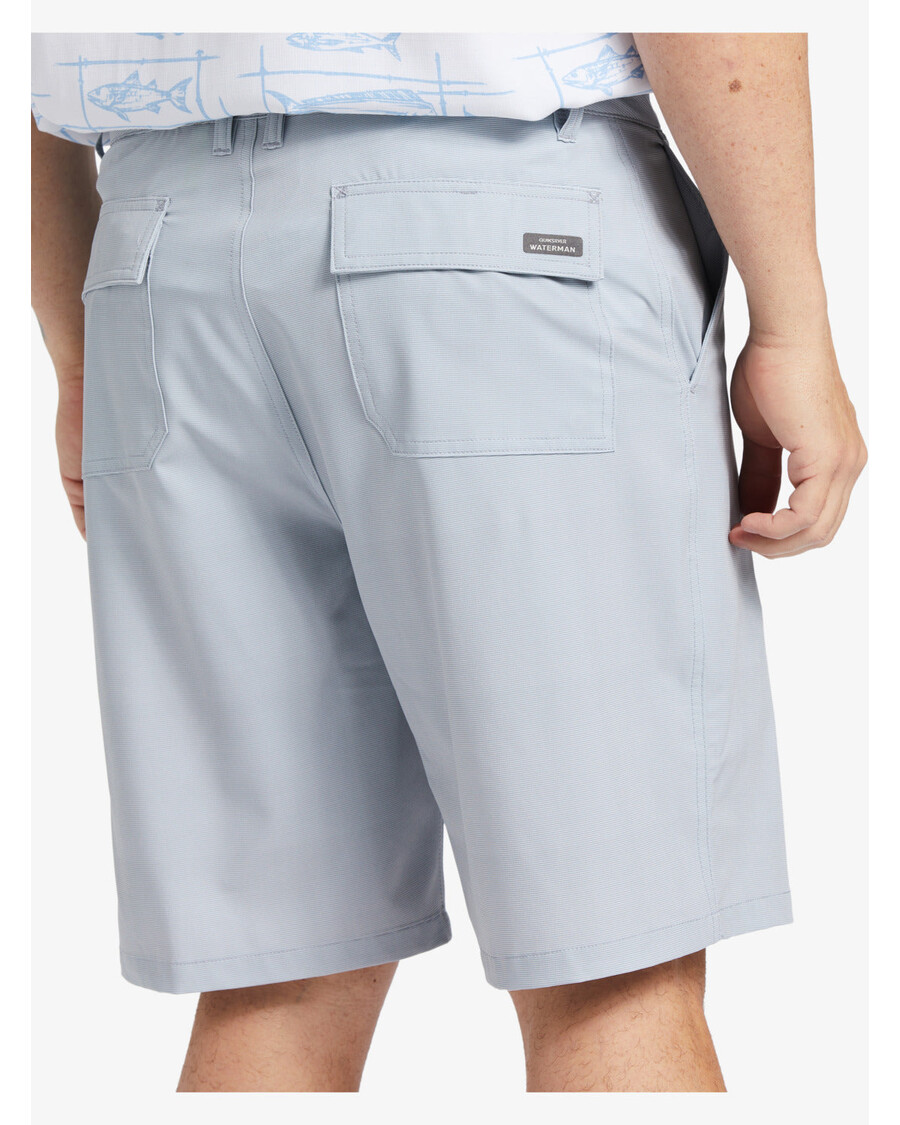 Quik Silver Waterman Backwater 20" Amphibian Boardshorts - Sharkskin