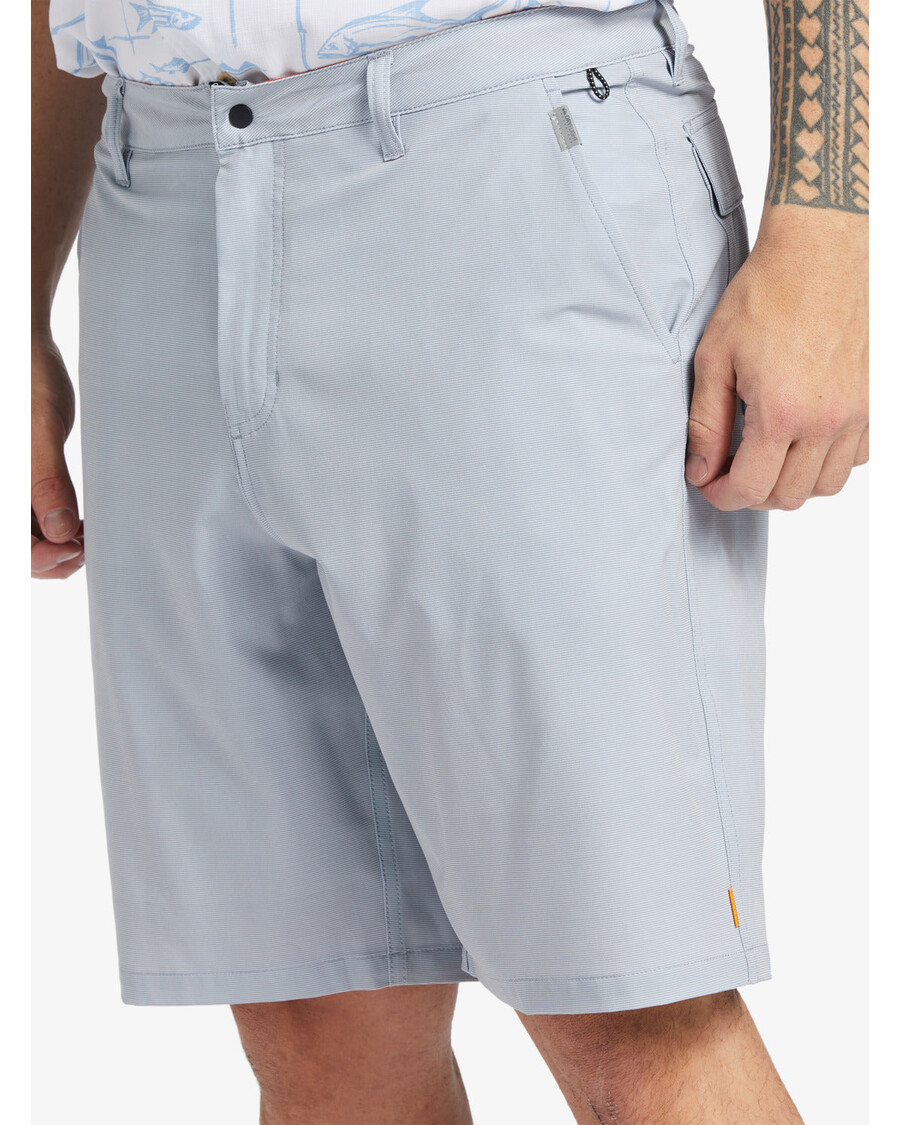 Quik Silver Waterman Backwater 20" Amphibian Boardshorts - Sharkskin