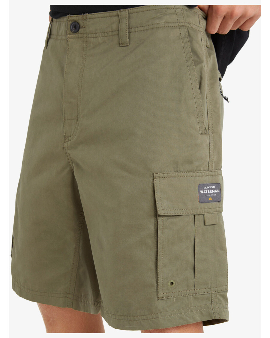 Quiksilver Waterman Maldive Atoll 20" Krovininiai šortai - Dulkėtas Alyvuogių