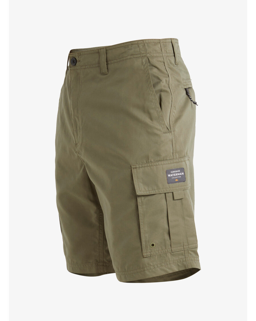 Quiksilver Waterman Maldive Atoll 20" Krovininiai šortai - Dulkėtas Alyvuogių