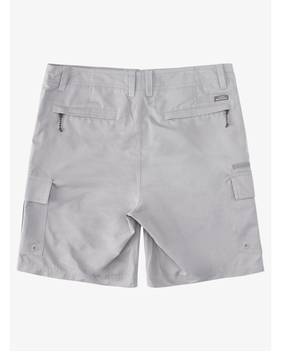 Quik Silver Waterman Maldive Atoll 20" Cargo Shorts - Sharkskin