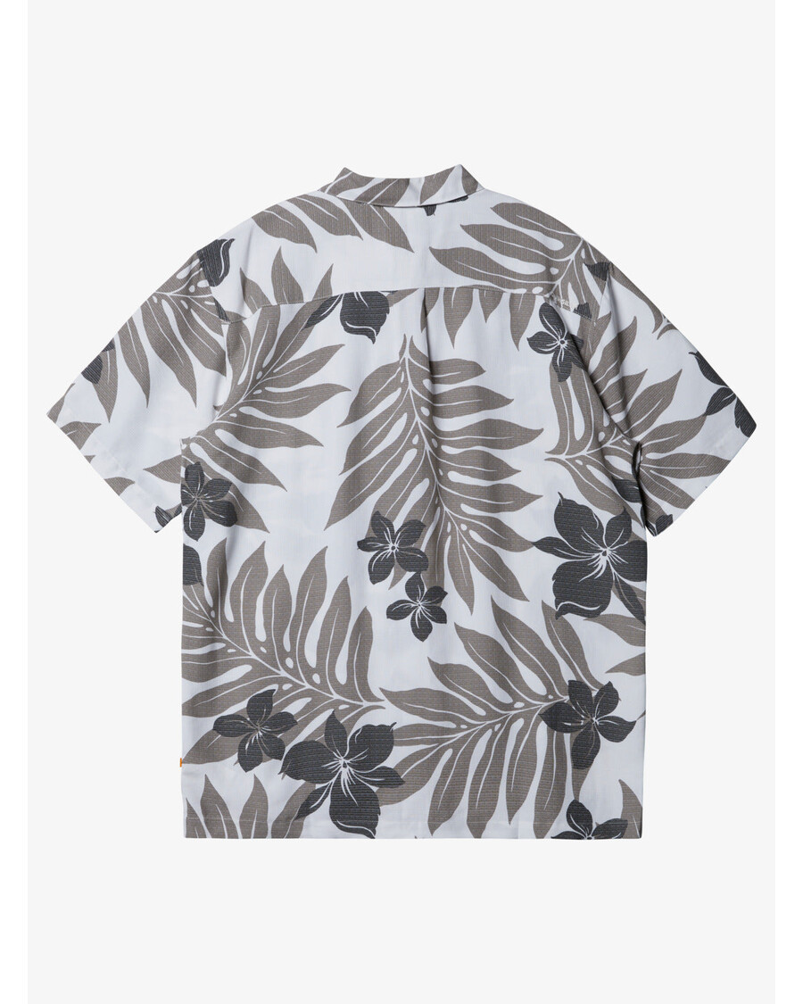 куиксилвер ватерман схонан кошуља кратких рукава - бела/црна