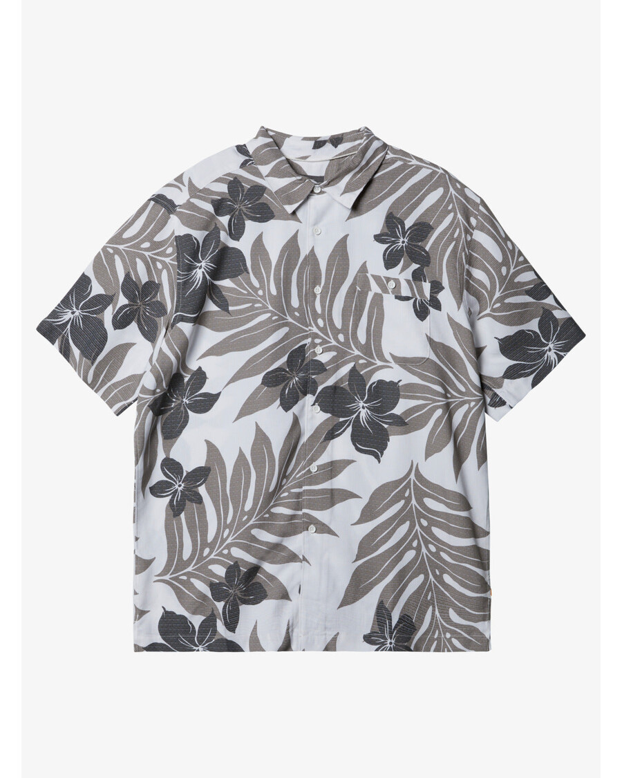 Quiksilver Waterman Shonan Majica Kratkih Rukava - Bijelo/crno