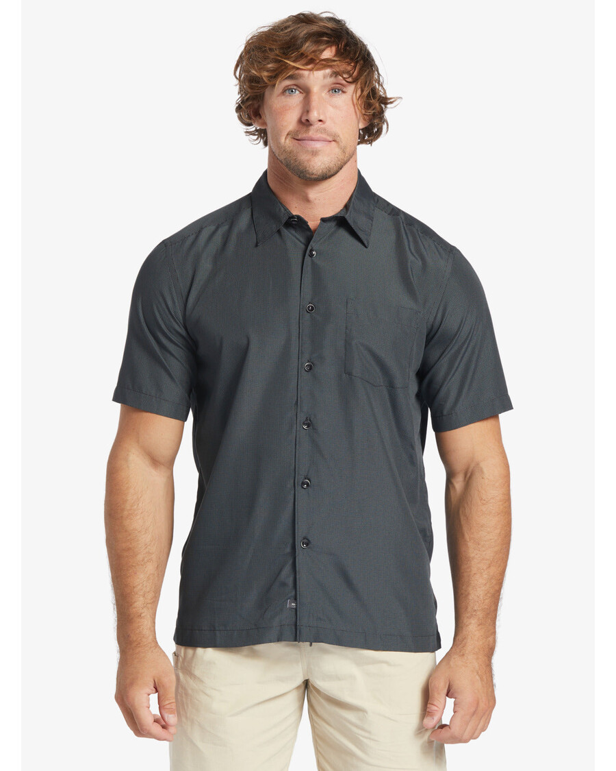 Quiksilver Waterman Kings Cliff Majica Kratkih Rukava - Crna Kings Cliff