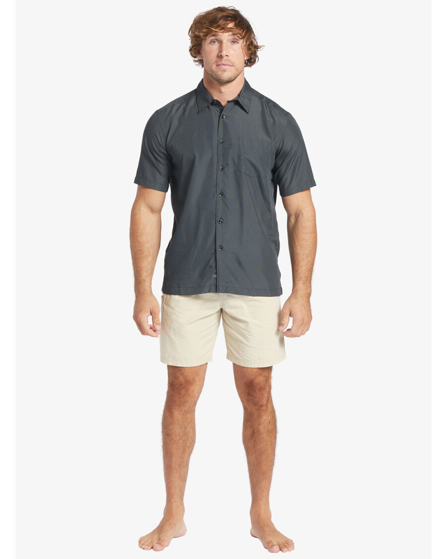 Quiksilver Waterman Kings Cliff Majica Kratkih Rukava - Crna Kings Cliff