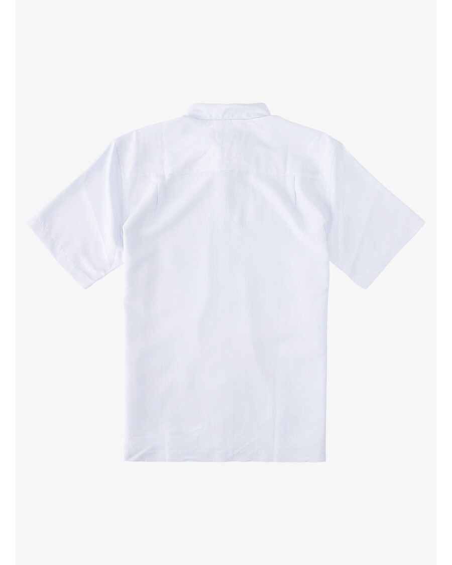 Quiksilver Waterman Kings Cliff рубашка с короткими рукавами - White Kings Cliff