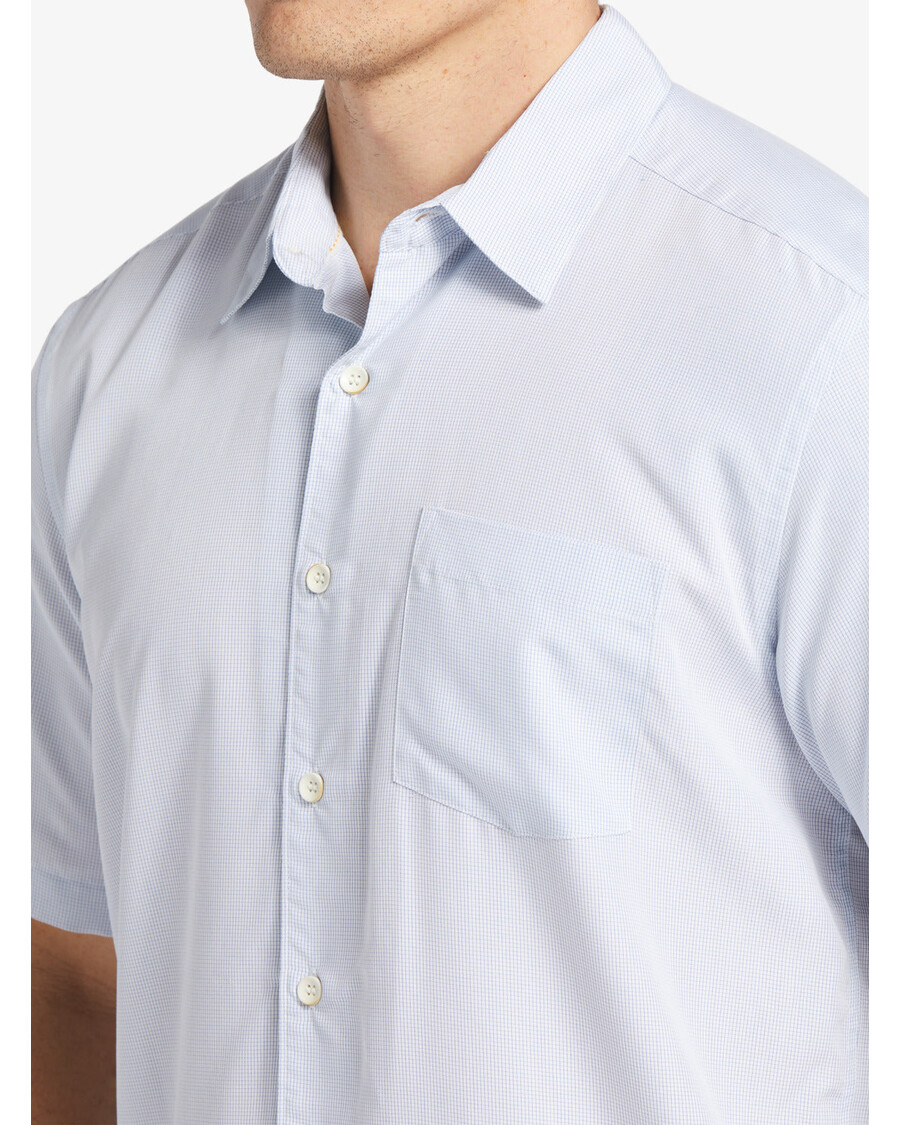 Quiksilver Waterman Kings Cliff рубашка с короткими рукавами - White Kings Cliff