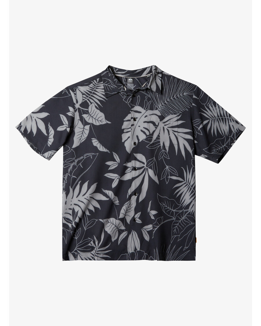 Quiksilver Waterman Last Island Majica Kratkih Rukava - Crna Last Island