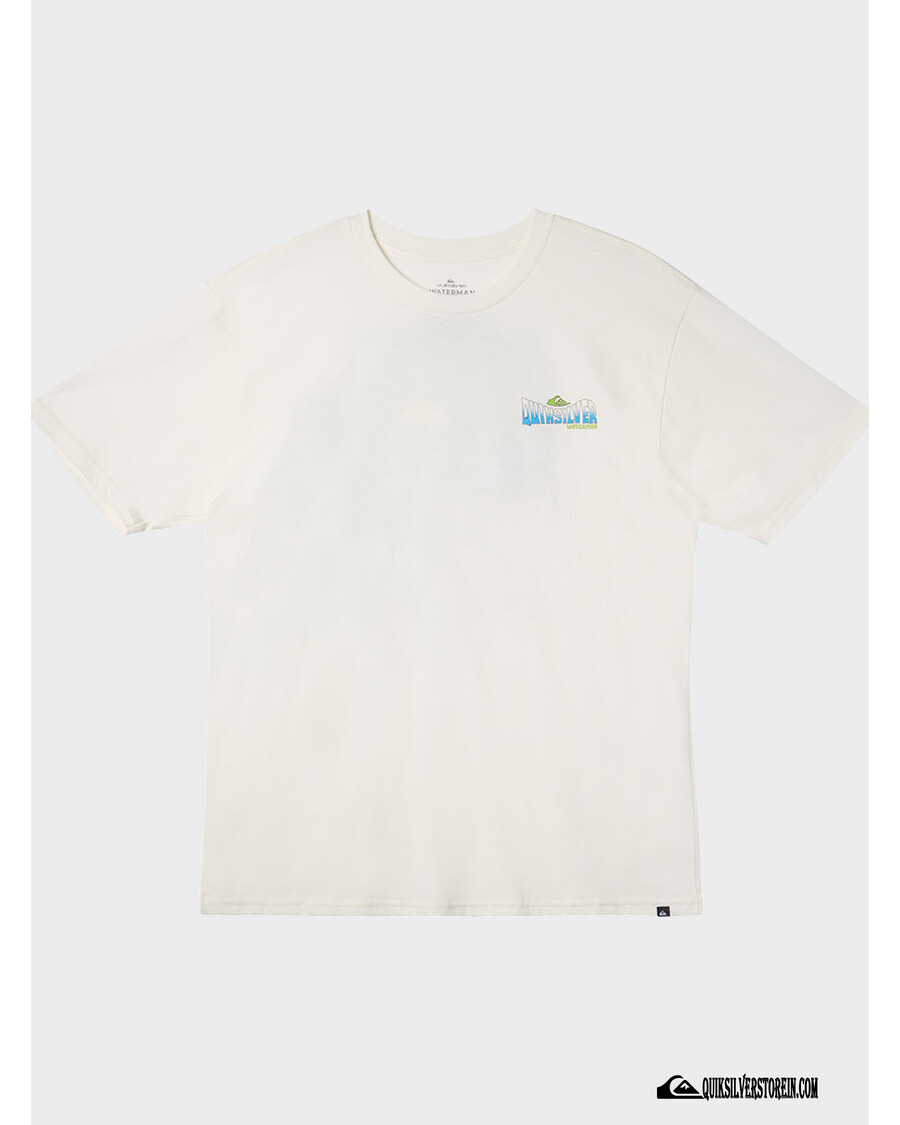 Quiksilver Waterman Majica Fish Flow - Snježno Bijela