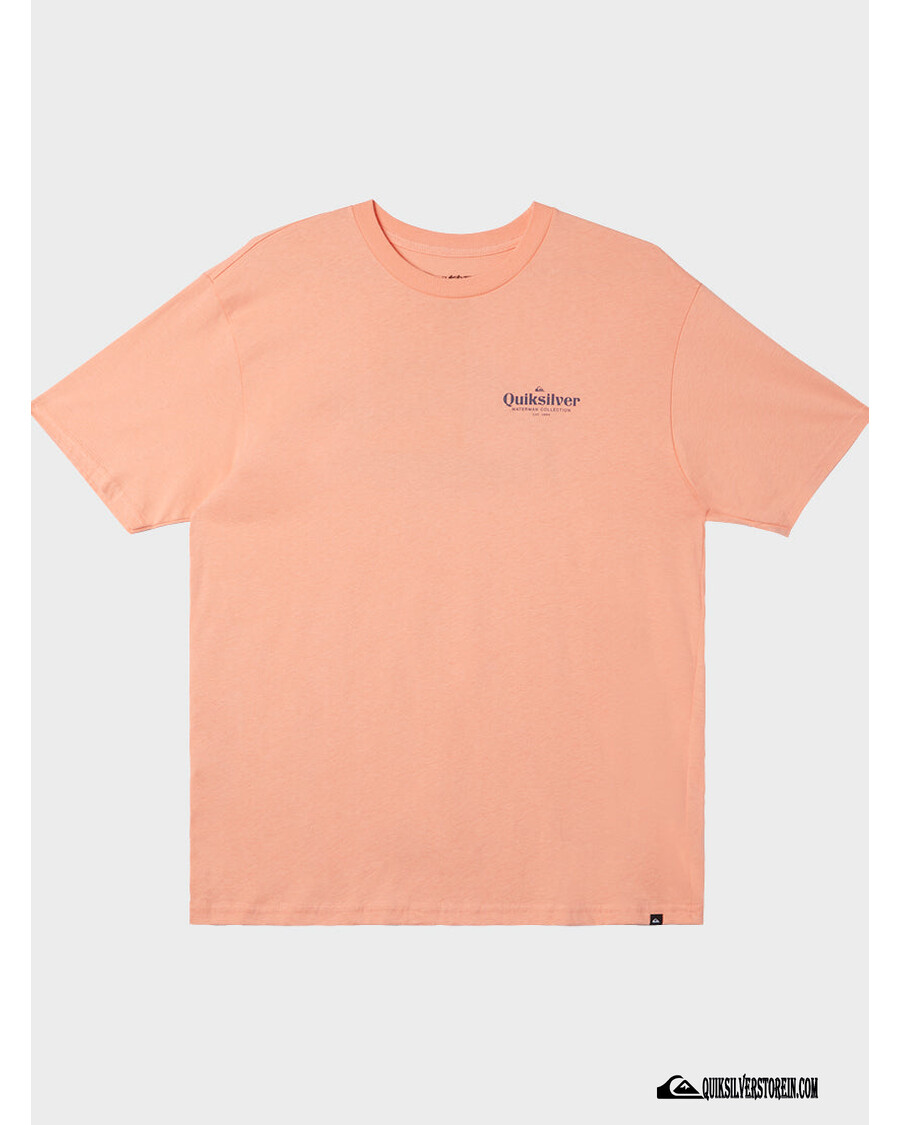 Quiksilver Waterman Trofėjaus Gaudymo Marškinėliai - Persikų Rožinė