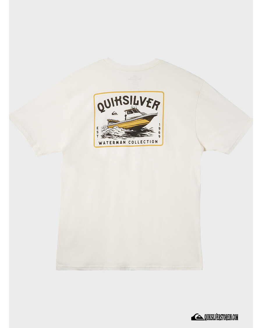 Quiksilver Waterman Sea Search Majica - Snježno Bijela