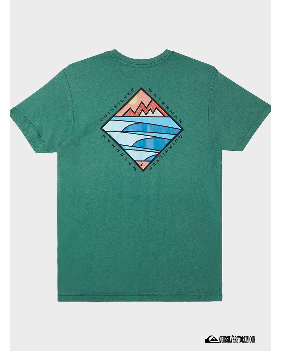 Quiksilver Waterman Cross Chop Majica - Dim Borovog Vrijeska