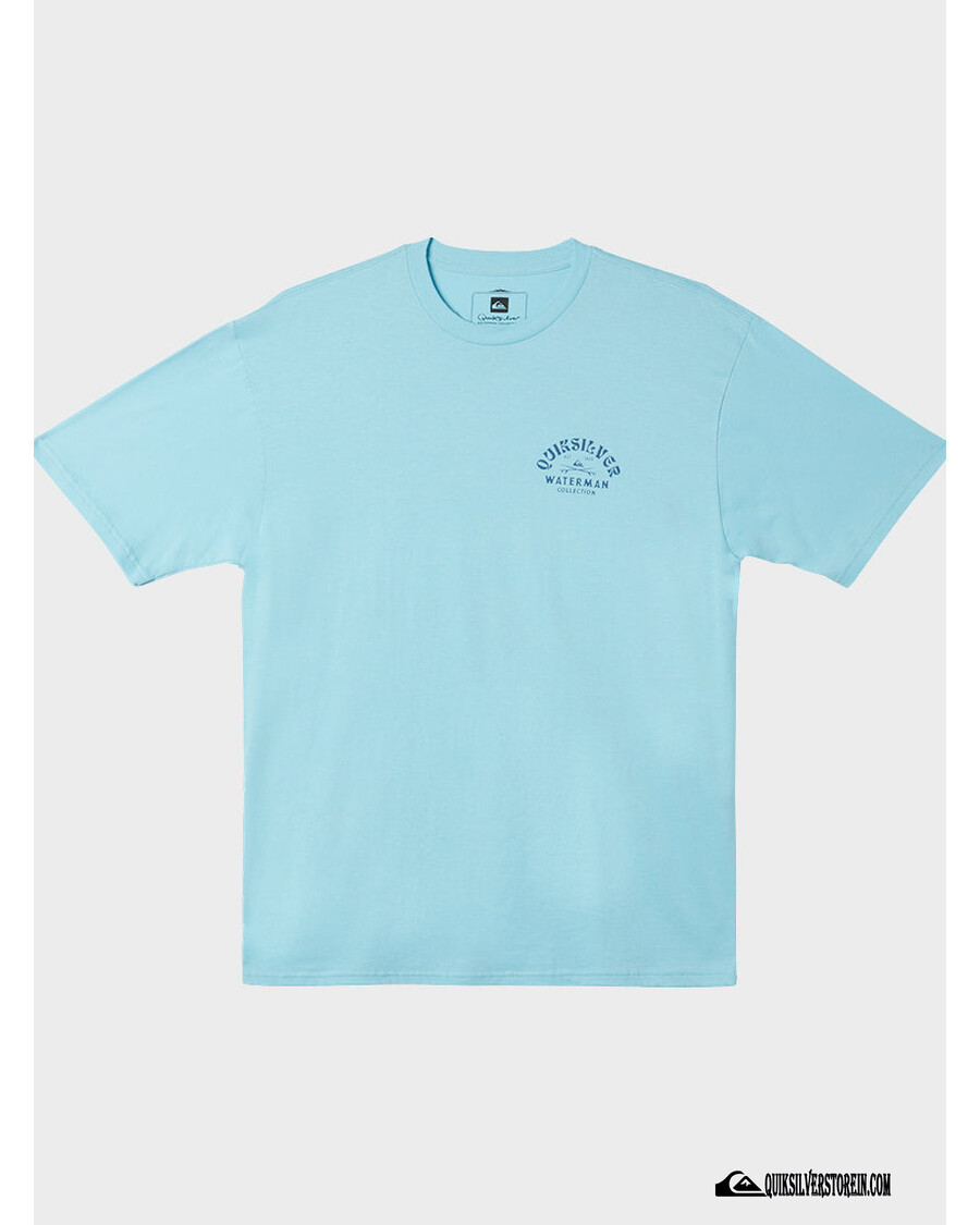 Quik Silver Waterman Deep Waters T-Shirt - Gulf Stream