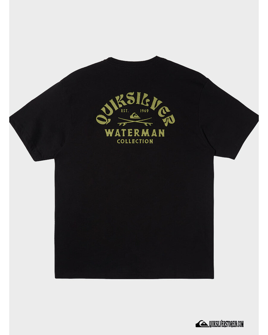 Quiksilver Waterman Majica Dubokih Voda - Crna