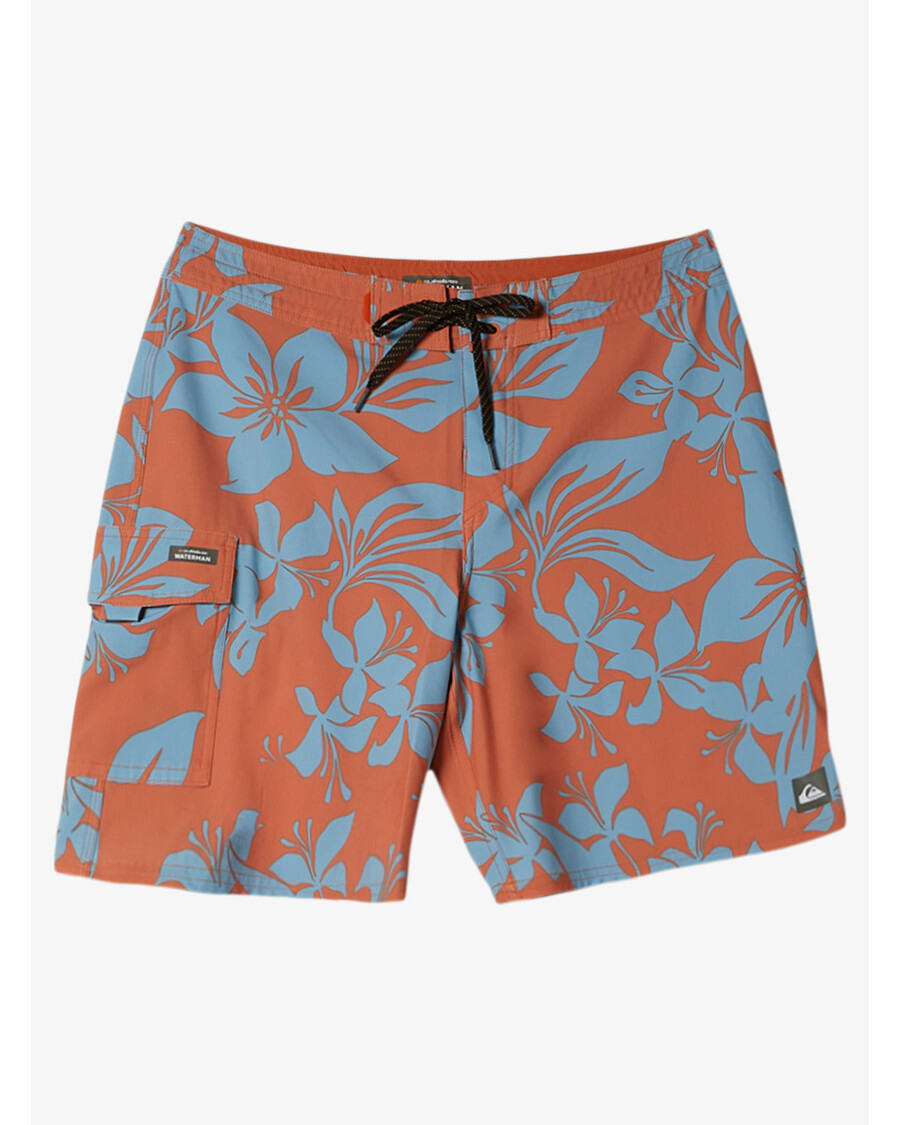 Quiksilver Waterman Big Island 19" šortky - Big Island Mango