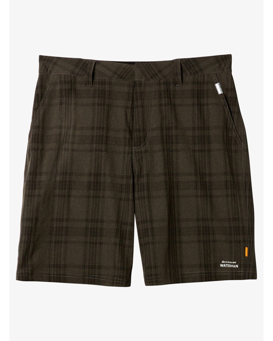 Quiksilver Waterman Bonzer Obojživelník 19" Hybridní Kraťasy - Tmavě šedý Vřes