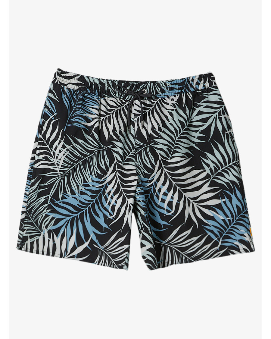 Quiksilver Waterman Savvaļas Paparde 17" Peldbikses - Melna Savvaļas Paparde