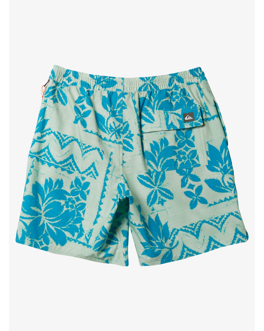 Quiksilver Waterman Roots Volley 17" šortky S Elastickým Pasem - Roots Secrest