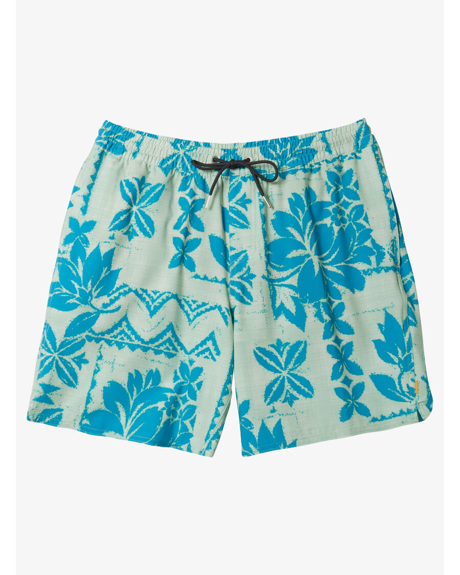 Quiksilver Waterman Roots Volley 17" Elastīgi Vidukļa šorti - Roots Seacrest