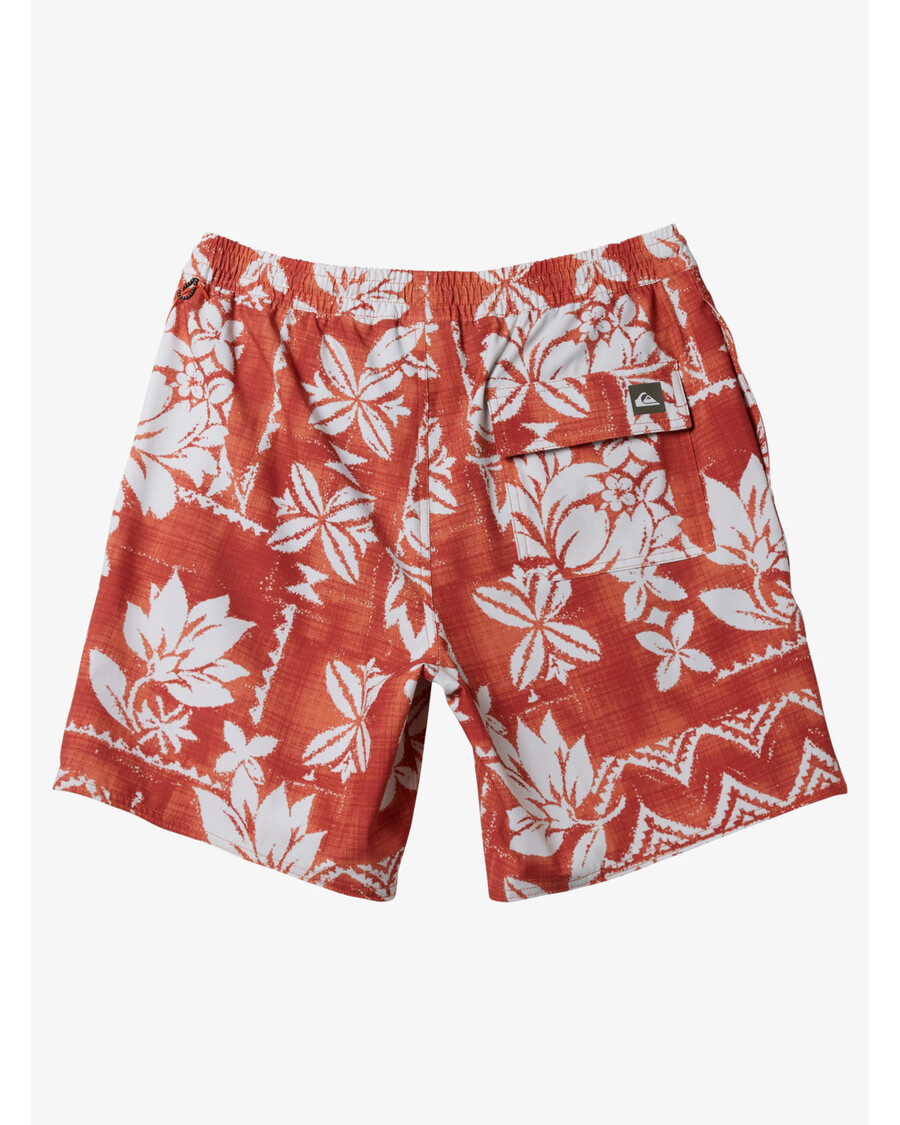Quik Silver Waterman Roots Volley 17" Swim Trunks - Roots Mango