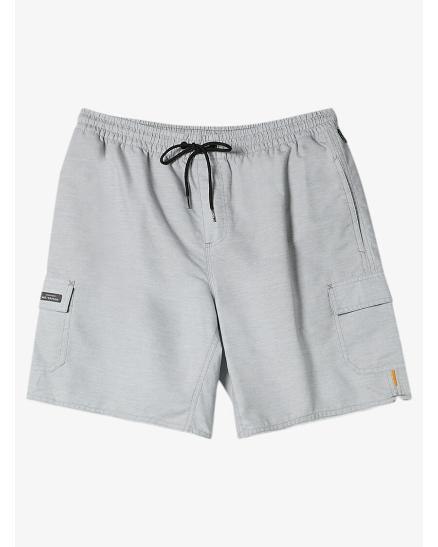 Plavky Quiksilver Waterman Balance Volley 18" - Vřesově šedé