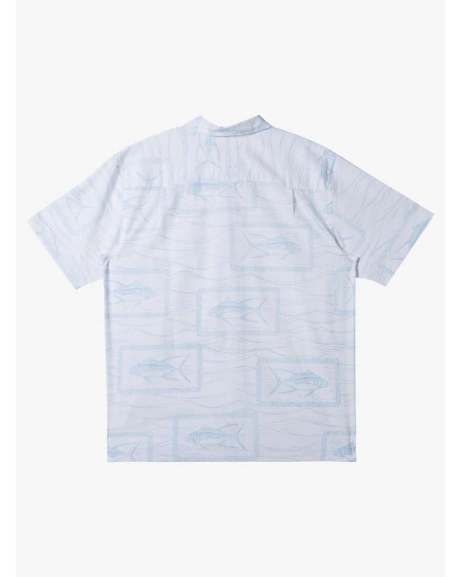 Quiksilver Waterman Reef Point Majica - Bijela Reef Point Tkana