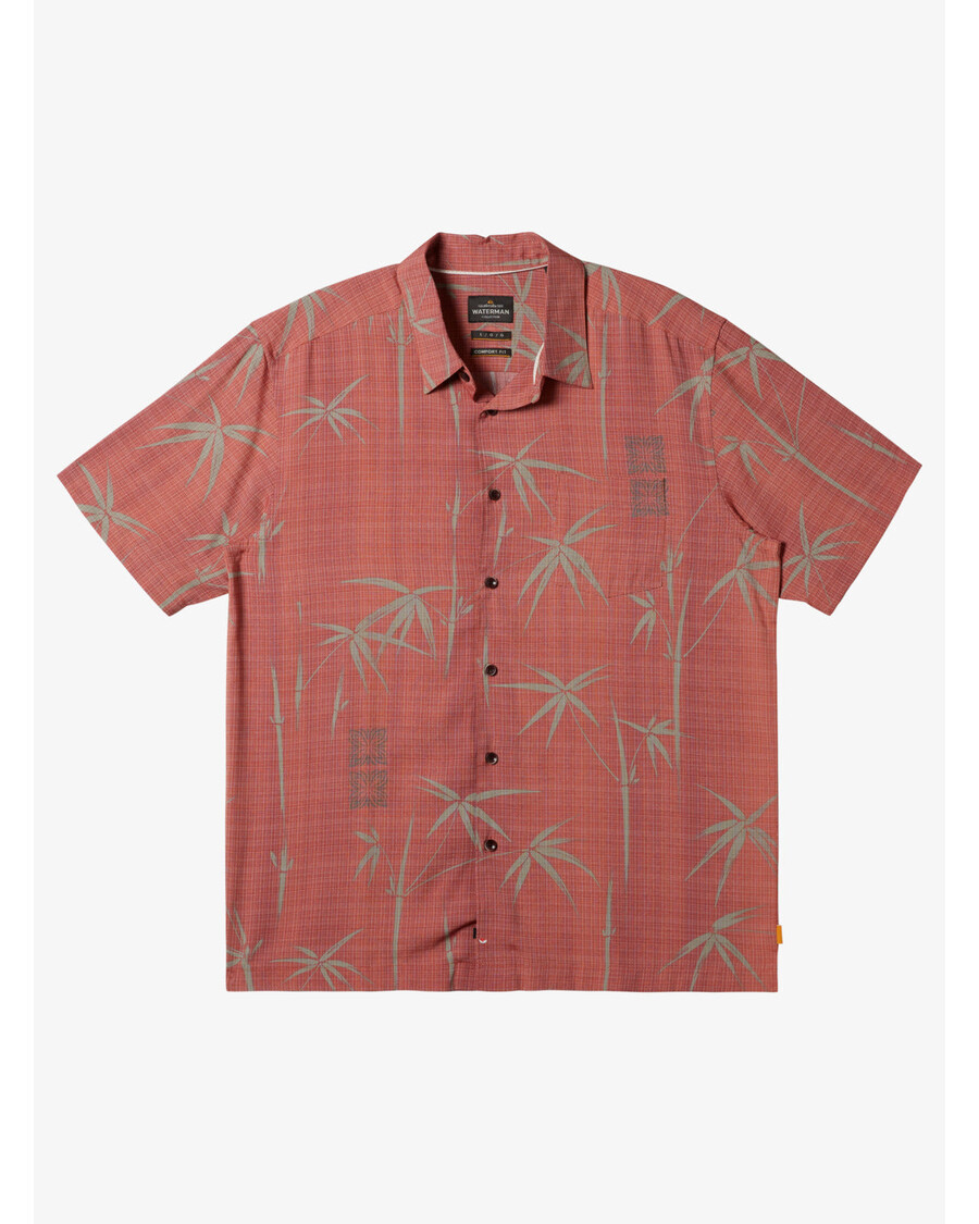 Quiksilver Waterman μπαμπού μπλουζάκι - Mango Bamboo Bay υφαντό