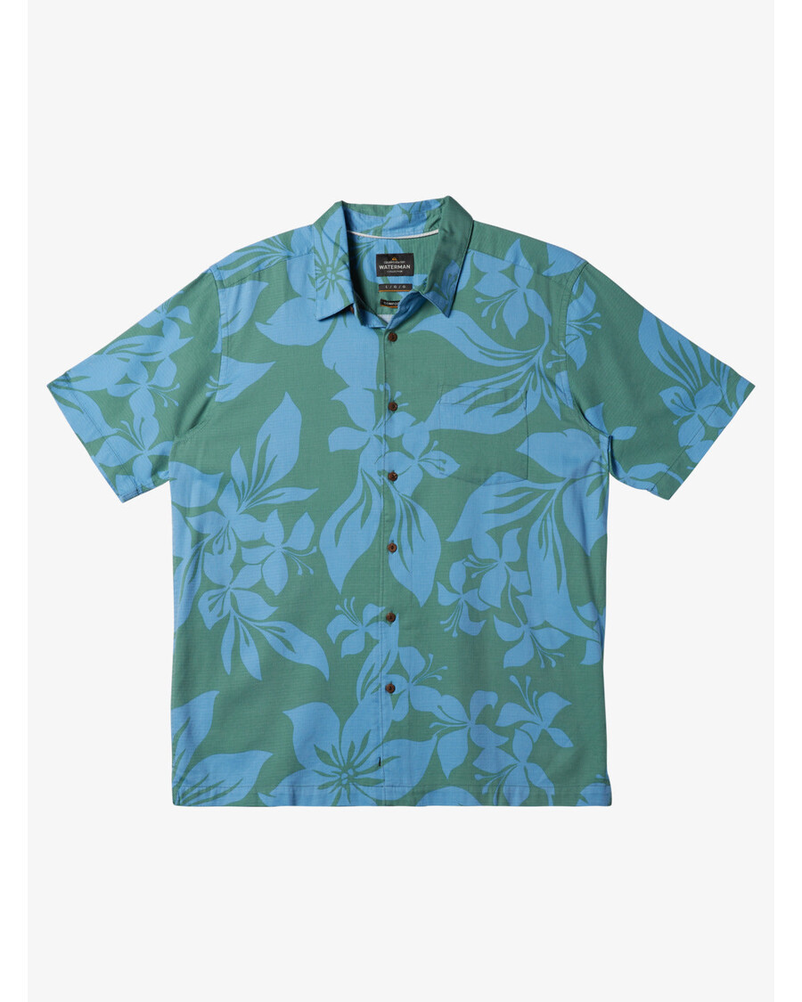 Quiksilver Waterman Big Island Majica - Frosty Smreka Big Island Tkana