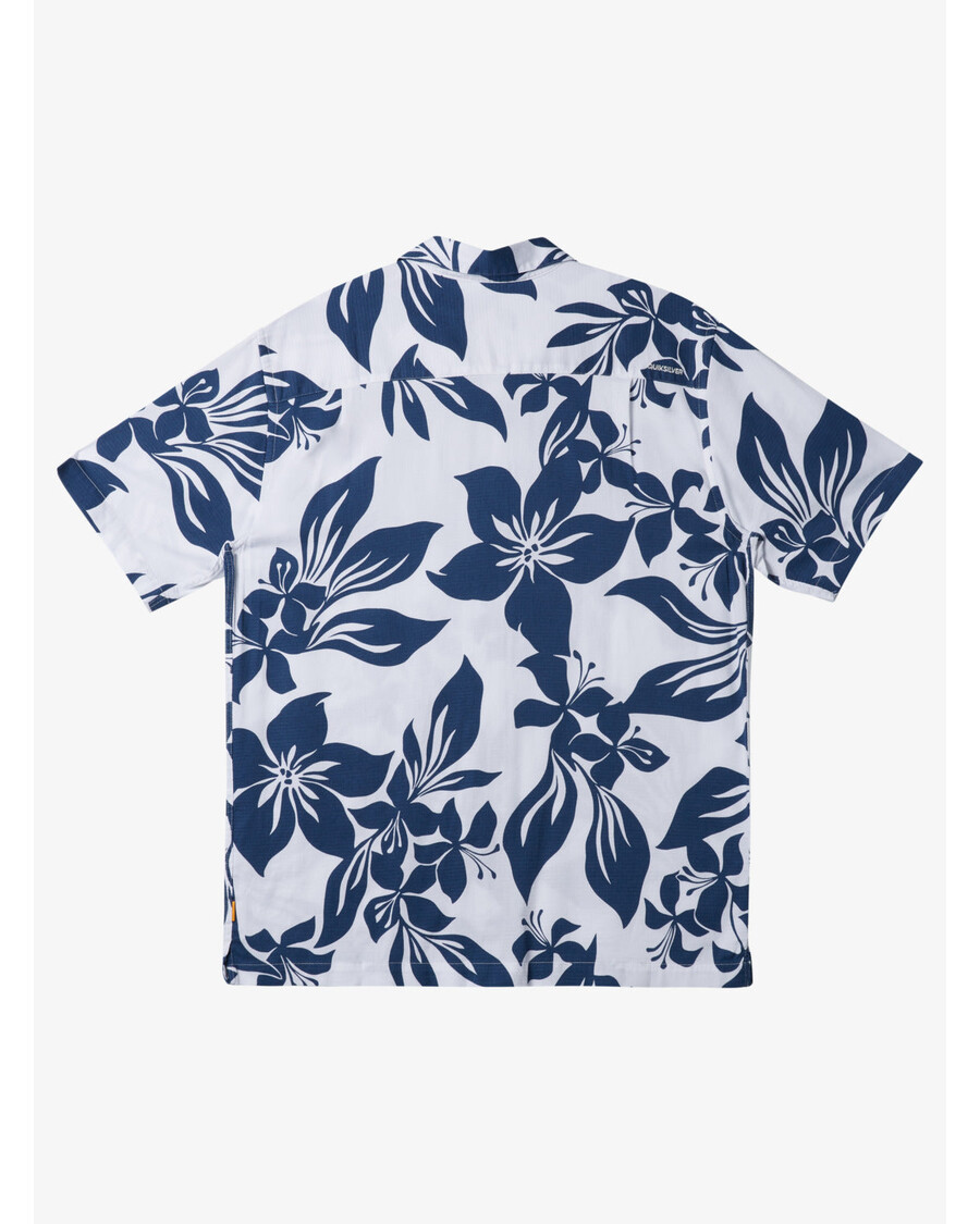 Quiksilver Waterman Big Island Shirt - White Big Island Woven