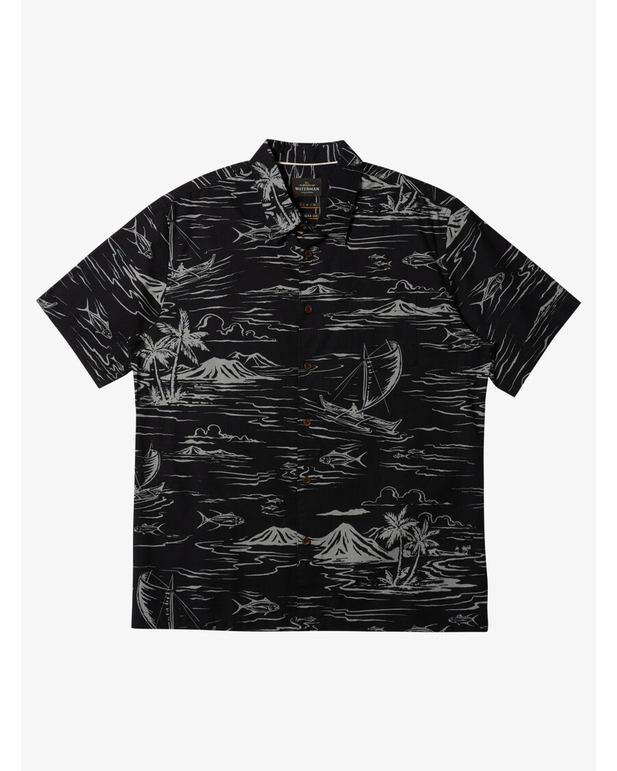 Quiksilver Waterman Daydreamer Košulja - Black Day Dreamer Tkana