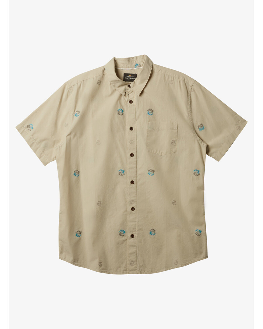 Quiksilver Waterman Clippa Skjorta - Oyster Clippa Vävd
