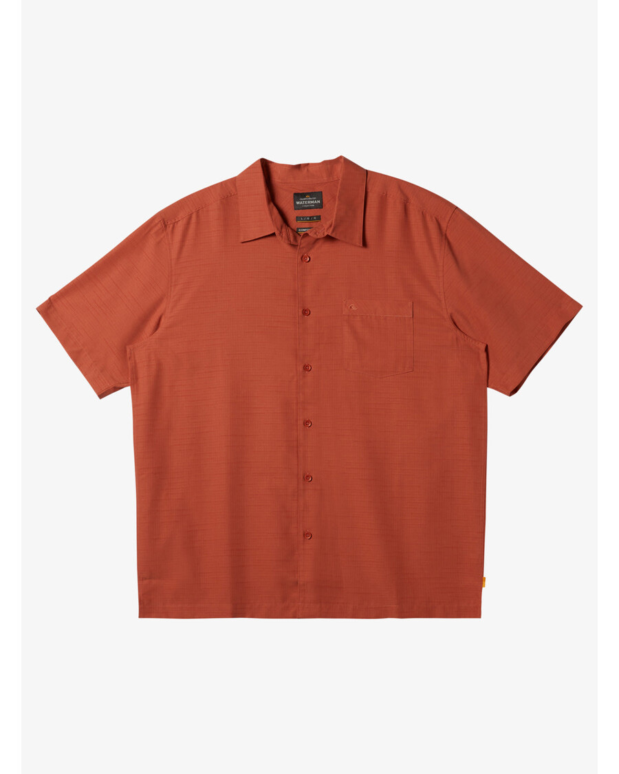 Quiksilver Waterman Centinela Premium Kortsudevastane Särk - Mango
