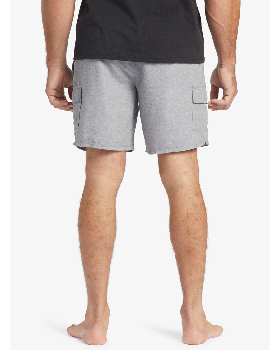 Quik Silver Waterman Balance 18" Swim Trunks - Heather Grey