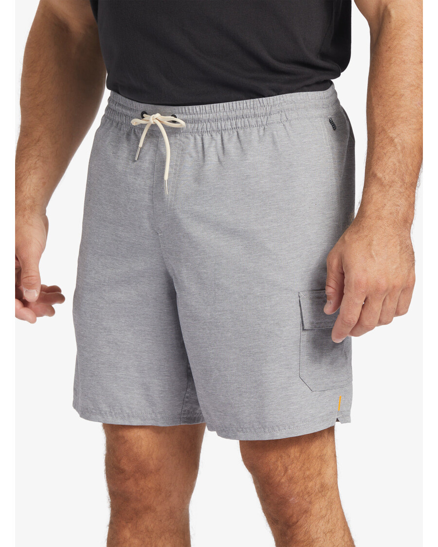 Quik Silver Waterman Balance 18" Swim Trunks - Heather Grey