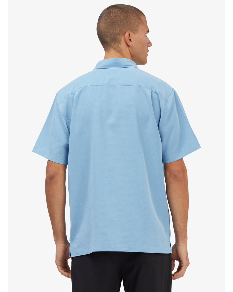 Quik Sølv Waterman Centinela Premium Anti-rynkeskjorte - Skumringsblå Centinela