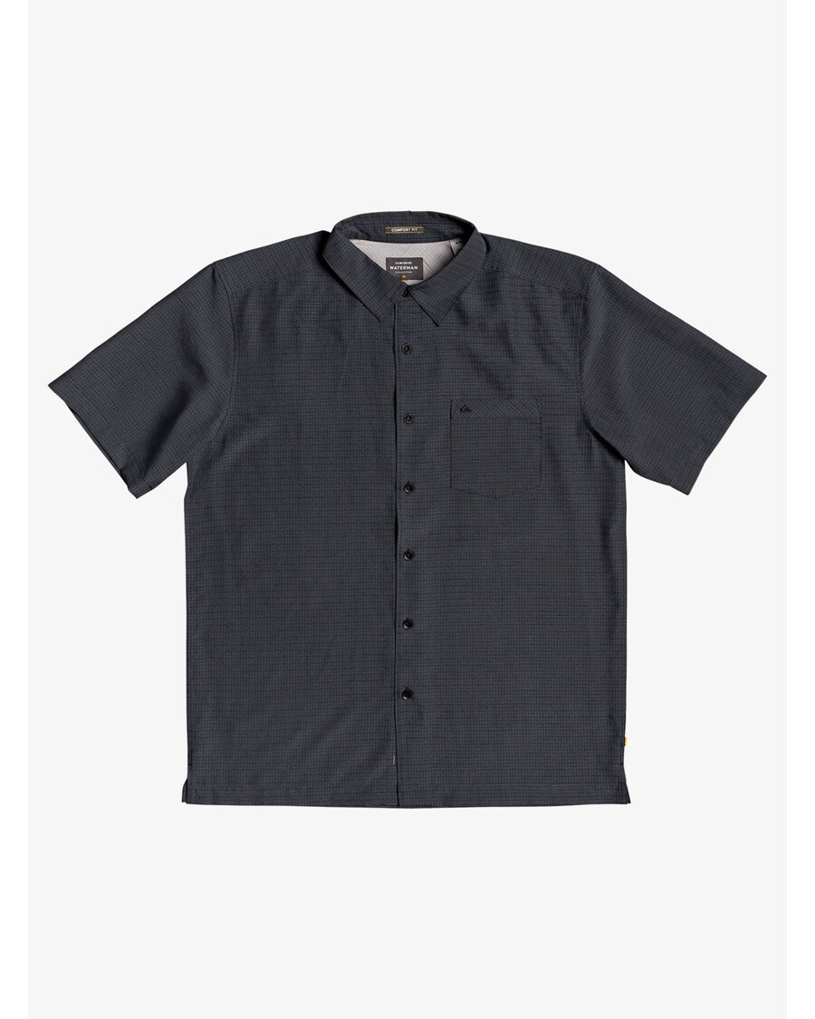 Quiksilver Waterman Centinela Prémiová Protivrásková Košeľa - čierna Centinela