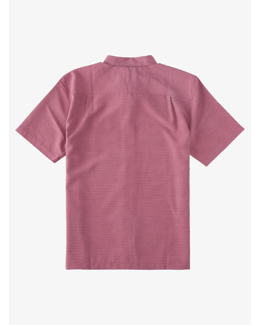 Quik Silver Waterman Centinela Premium Anti-Wrinkle Shirt - Mellow Mauve Centinella