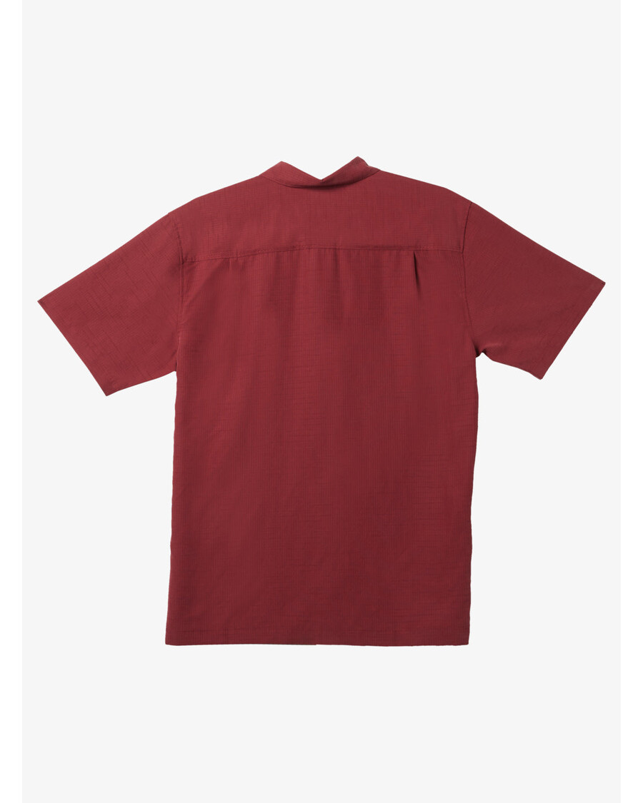 Quik Silver Waterman Centinela Premium Anti-rynkeskjorte - Ruby wine Centinela 4