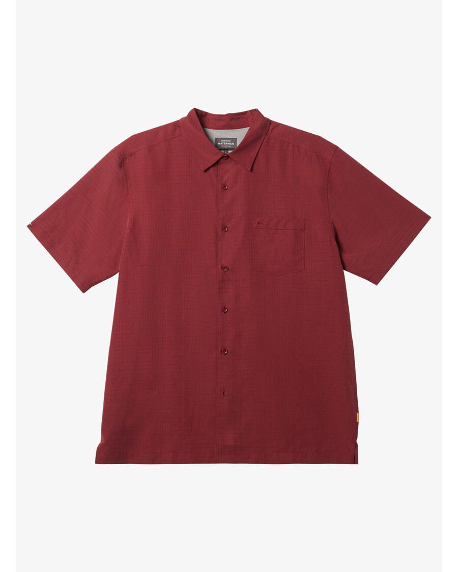 Quik ασημί Waterman Centinela Premium αντιρυτιδικό πουκάμισο - ρουμπίνι κρασί Centinela 4