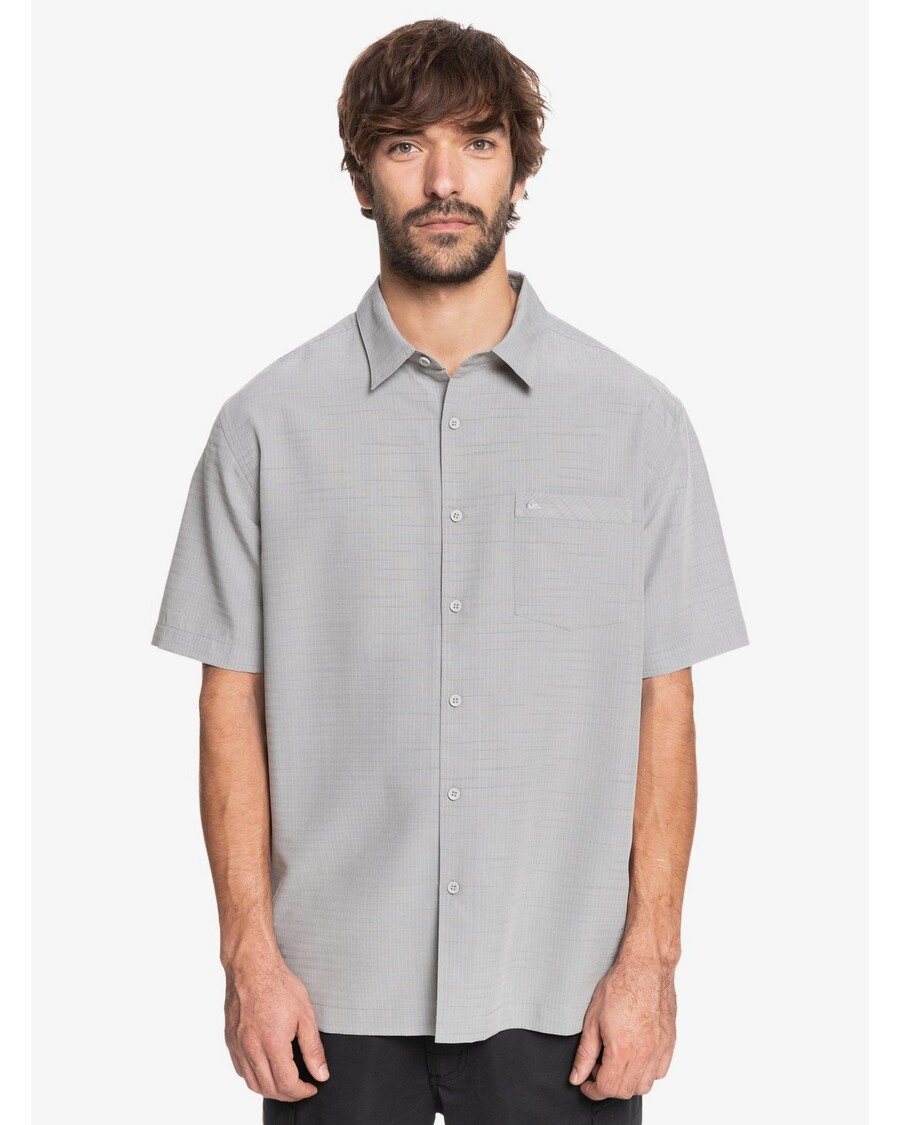 Quik Silver Waterman Centinela Prémiová Protivrásková Košeľa - Pazúrikovo Sivá Centinela