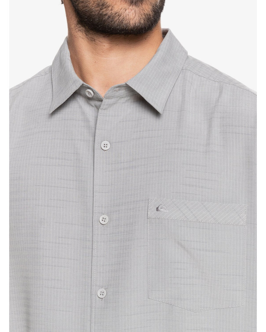 Quik Silver Waterman Centinela Prémiová Protivrásková Košeľa - Pazúrikovo Sivá Centinela
