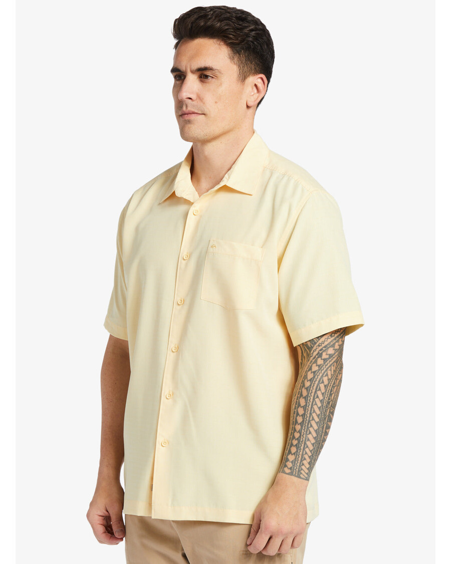 Quiksilver Waterman Centinela Premium αντιρυτιδικό πουκάμισο - διπλή κρέμα