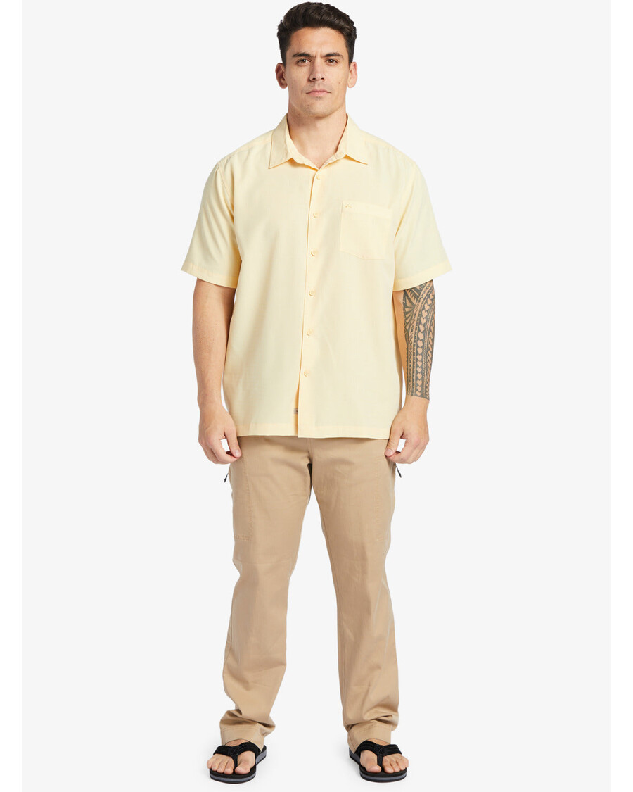 Quiksilver Waterman Centinela Premium αντιρυτιδικό πουκάμισο - διπλή κρέμα