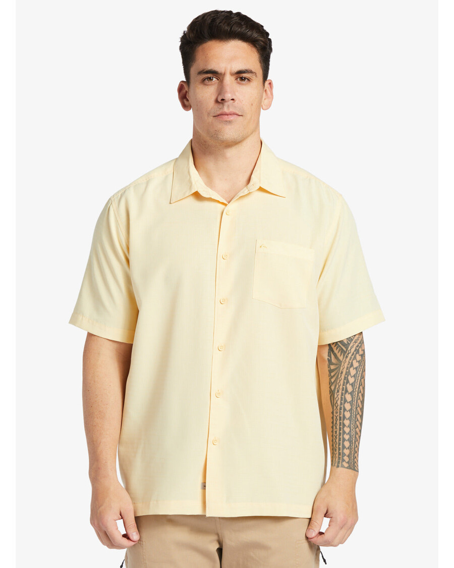 Quiksilver Waterman Centinela Premium Majica Proti Gubam - Dvojna Krema