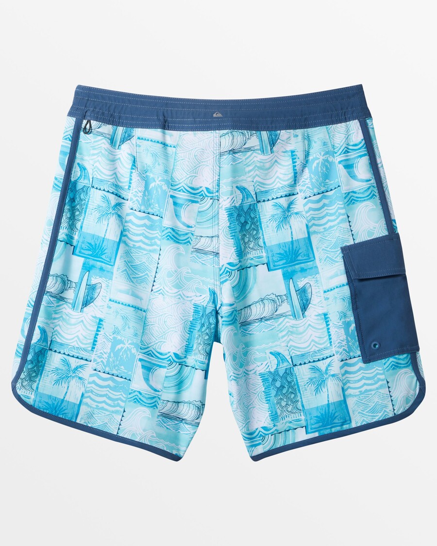 Quiksilver Waterman Aqua Stamp 19" Boardshorts -