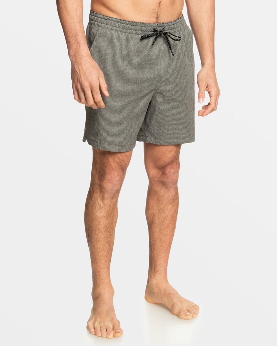 Quik Silver Waterman Mako Amphibian 17" Hybrid Shorts - Beluga