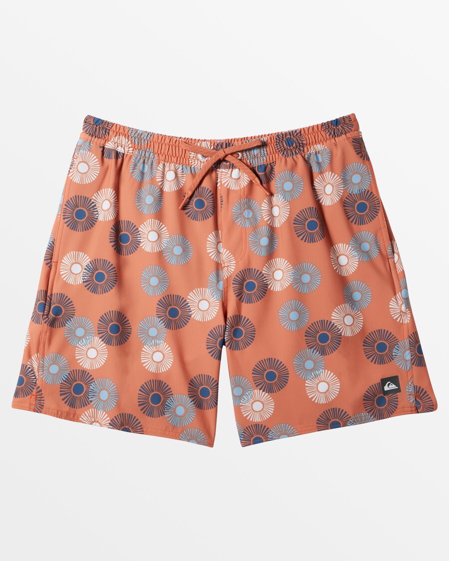 Quiksilver Waterman Urchin 18'' Elastiska Midjebyxor - Urchin- Mango