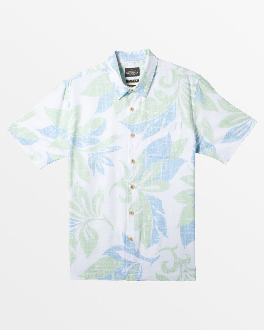 Quiksilver Waterman El Moro Kortärmad Skjorta - Vit El Moro Vävd
