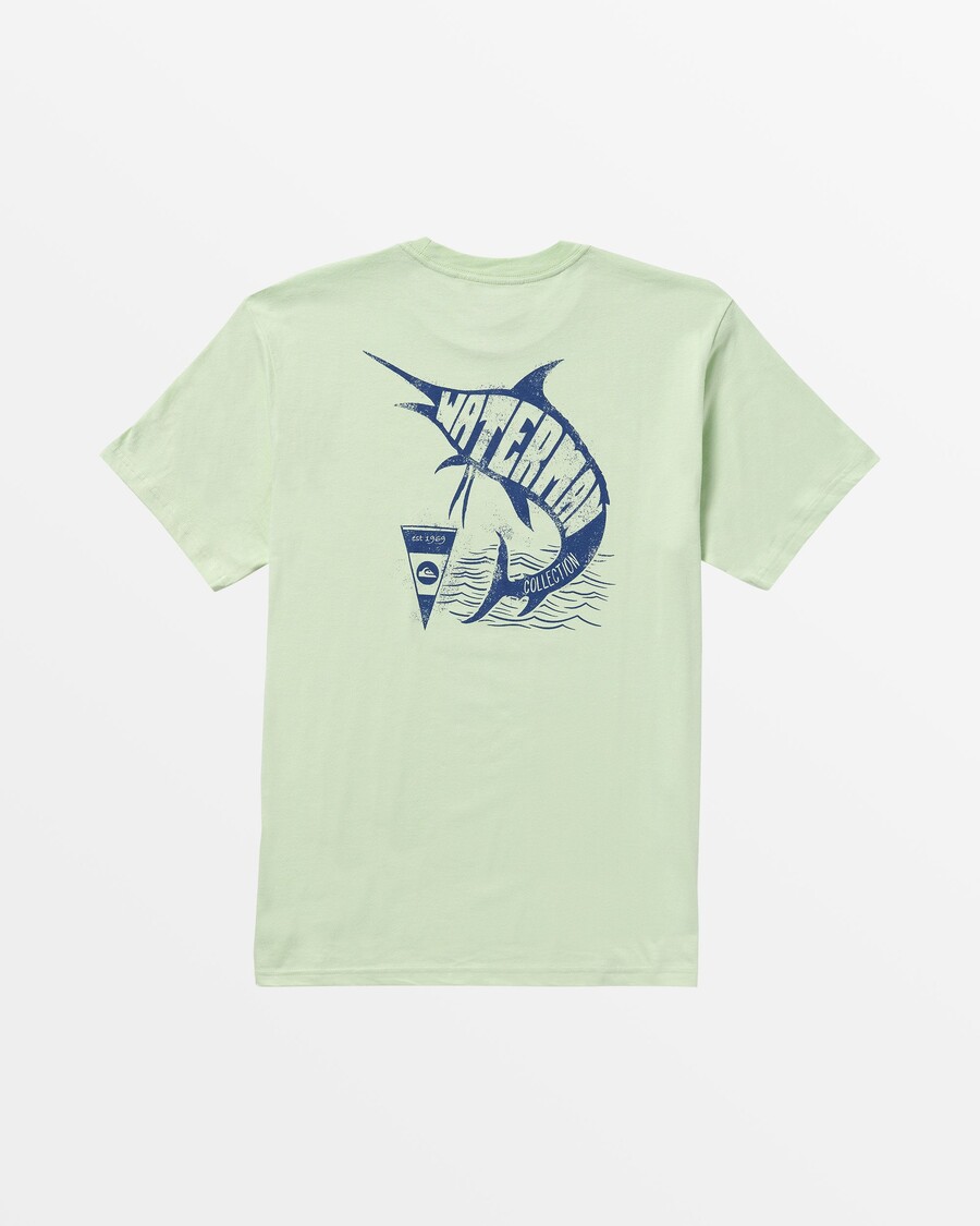 Quiksilver Waterman Brando Tričko - Secrest