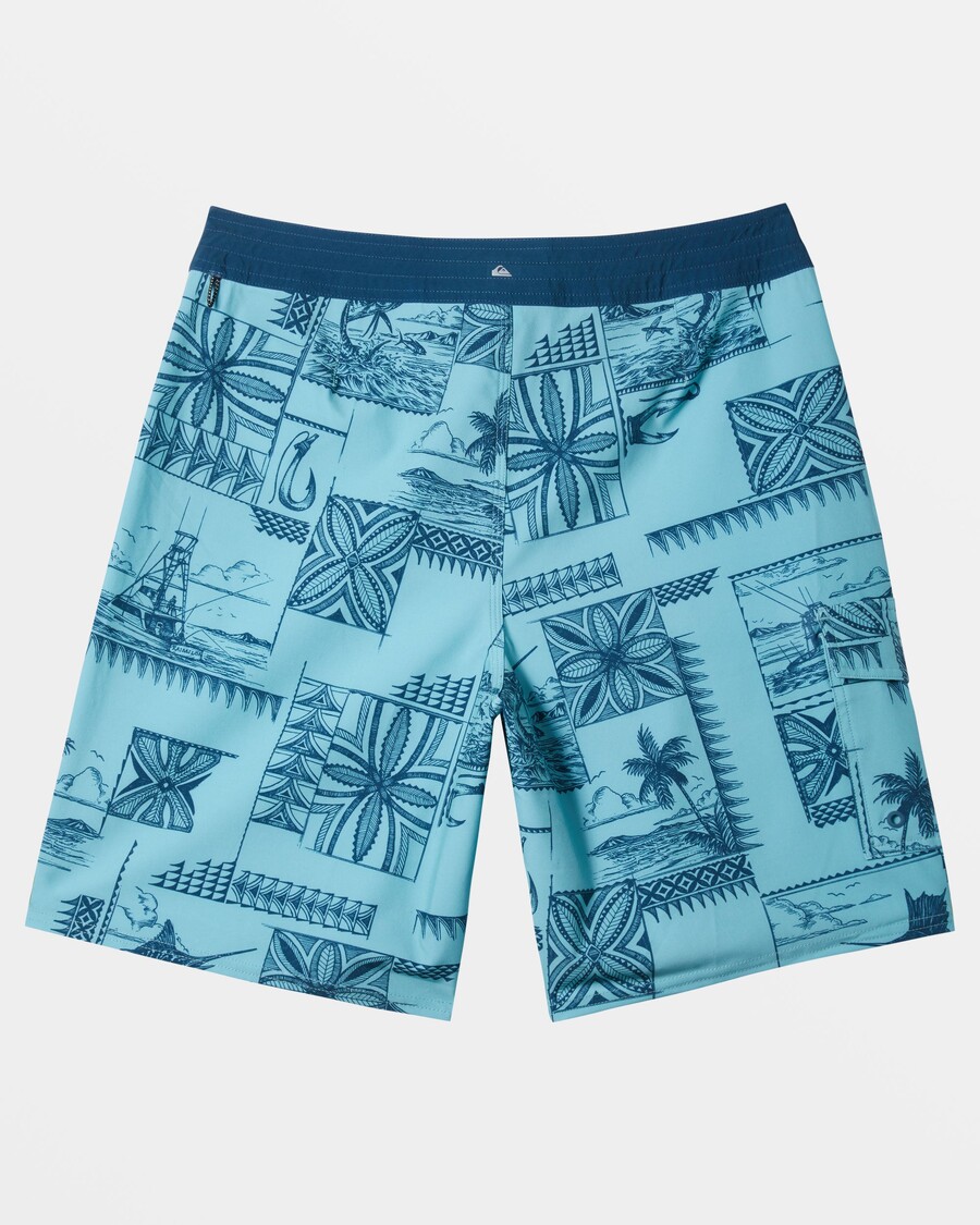 куиксилвер ватерман биллфисх 19" боардсхортс - рееф ватерс